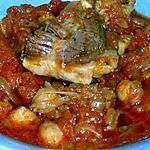 recette TAJINE DE TOMATES AUX OIGNONS  DIT MERMEZ