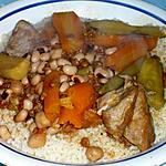 recette COUSCOUS KABYLE AUX LEGUMES