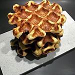 recette petites gaufres au sucre perlé