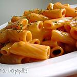 recette ~Rigatonis au fromage~ 