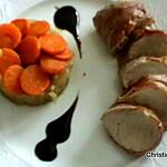 recette filet mignon de porc au jambon et choux au cumin