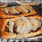 recette Tartelette poire, nutela très rapide