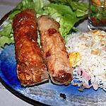 recette Nems au poulet