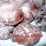 recette boule de berlin ( beignet)