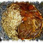 recette Jarret aux oignons et aux carottes