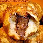 recette Briochettes noisette et coeur de pralinoise