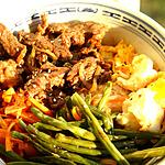 recette Bibimpap, bol coréen