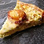 recette Tarte soufflée aux poireaux et à l’orange et bouchons de chèvre au jambon de Parme