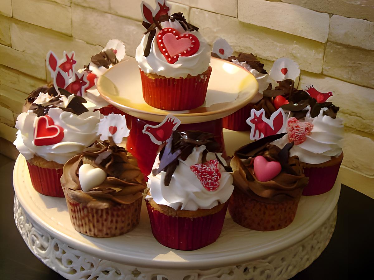 recette ~Cupcakes de la St-Valentin~ 