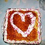 recette Mon gateau au yaourt pour la st valentin