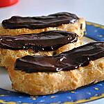 crème pâtissière au chocolat : recette Eclairs au chocolat