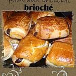 recette pain au chocolat brioché