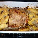 pommes : recette Rôti de porc aux pommes