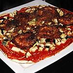 recette Pizza Courgettes-Bacon ww (6pts/personne)