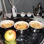 recette Crumble de pommes