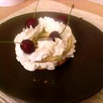 recette Choux a la creme et cerises