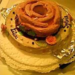amande;glacage rose: : recette gâteau au chocolat blanc et son glaçage au chocolat blanc