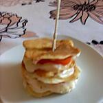 recette Milles feuille de crèpe