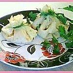 Crepes au jambon et fromage façon aumonieres
