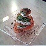 saumon : recette Millefeuille de saumon et chevre