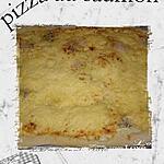 recette pizza au saumon