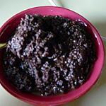 recette Tapenade aux olives noires(prépa 10mns)