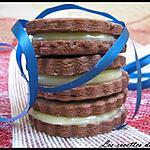 recette Sablé au chocolat et sa ganache au chocolat blanc