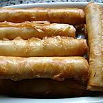 recette "Cigares" au fromage