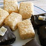 recette petites bouchées de riz au lait de coco