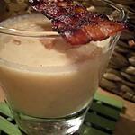 Crème : recette Crème de Chou-Fleur au lard grillé