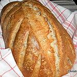 recette Pain au levain seigle et céréales