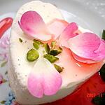 recette panna cotta au sirop de rose