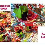 recette Amuse bouche de pruneaux au porto avec sa petite salade enroulé de coppa.
