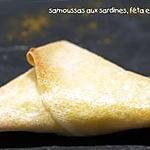 recette CROUSTILLANTS SARDINES-FETA AU CURRY