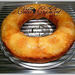 recette COURONNE A L'ANANAS FACON TATIN