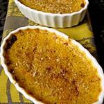 recette Crèmes brulées à la butternut et aux noisettes