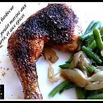 recette grillée au barbecue cuisse de poulet mariné aux babeurre et aux épices