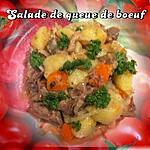 recette Salade de queue de boeuf.