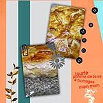 recette tourte pommes de terre 4 fromages