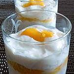 recette Verrines mascarpone-mangue