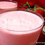 recette crème au fraise