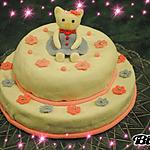 recette Gâteau Hello Kitty en pâte à sucre