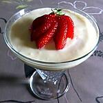 recette Verrine de rhubarbe à la crème de mascarpone.