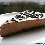 recette Gâteau au fromage & au chocolat sans cuisson