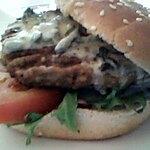recette Burger au saint agur
