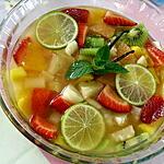 Salade de fruits aux saveurs des îles