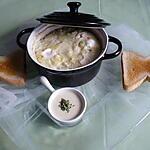 recette Oeufs cocotte cantal/gruyère