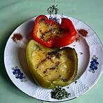 recette Poivrons farcis jambon/camembert