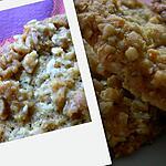café : recette Biscuits aux flocons d'avoine