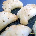 recette croissants de lune au carré frais (apéro entre amis)